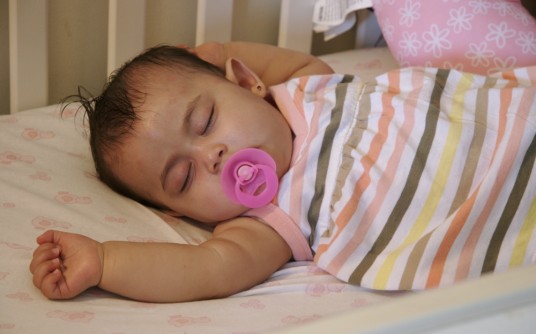 Mercy\'s baby finally asleep